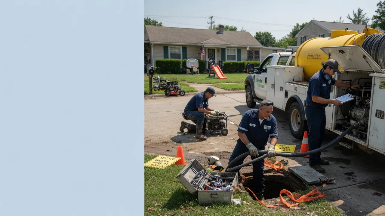 Septic Tank Pumping in Rowena, TX near me